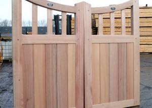 Framed part solid dipped top gate