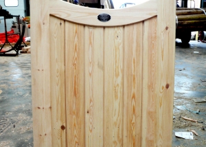 Framed solid dipped top gate