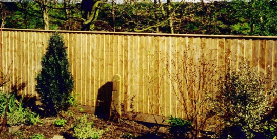 Feather edge flat top panel