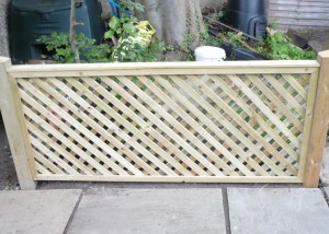 2 inch diamond trellis