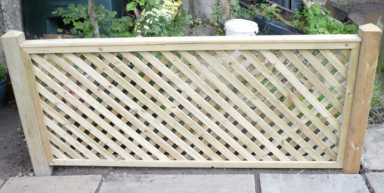 2 inch diamond trellis
