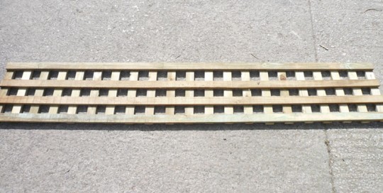 2 inch square trellis