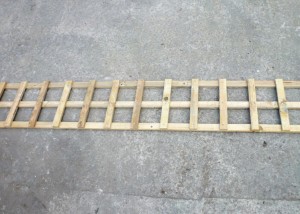 4 inch square trellis