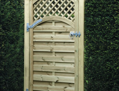 Arched Lattice Top Gate