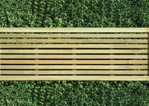 Slatted Fence Panel