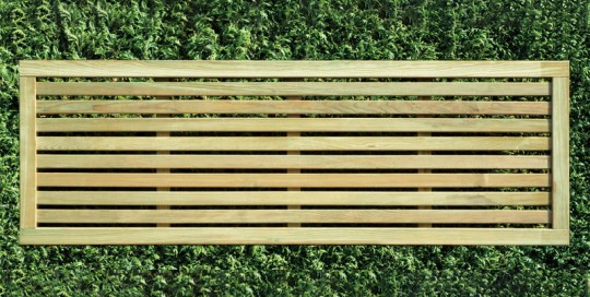 Slatted Fence Panel