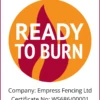Ready To Burn Logo Logs For Sale