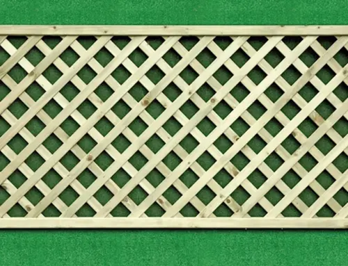 HDL10 Lattice Fence Panel