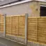 6ft Waney Lap Fence Panel