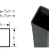 DuraPost Anthracite End Corner Post Spec