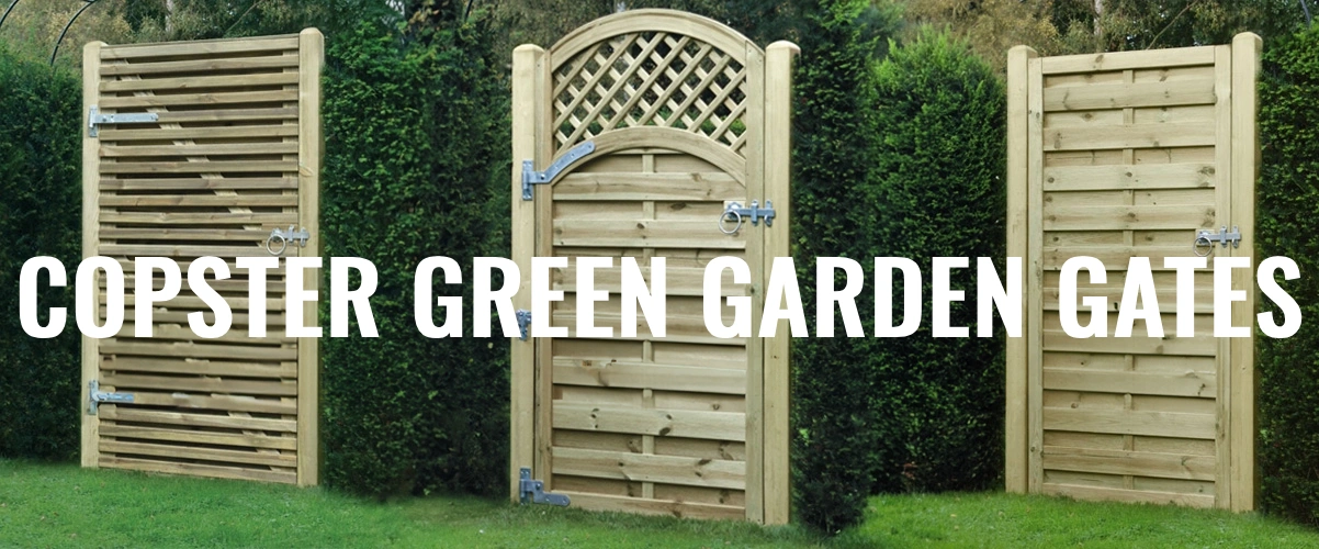 Copster Green Wooden Garden Gates Supplier