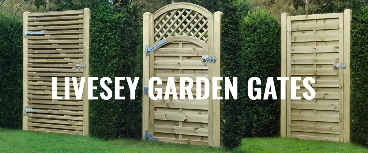Livesey Wooden Garden Gates Suppliers