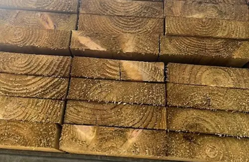 200mm Rough Sawn Rail