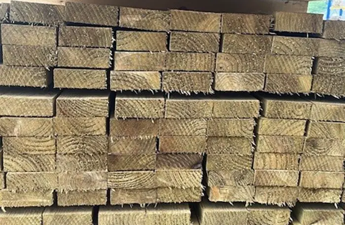 32mm Rough Sawn Rail