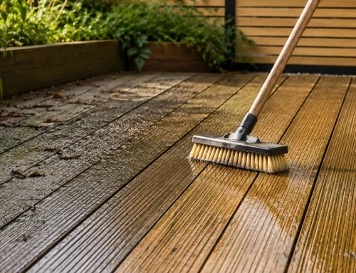 Cleaning Timber Decking at the End of Summer