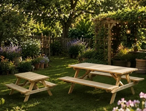 Preparing a Picnic Bench Base That Stops the Rocking