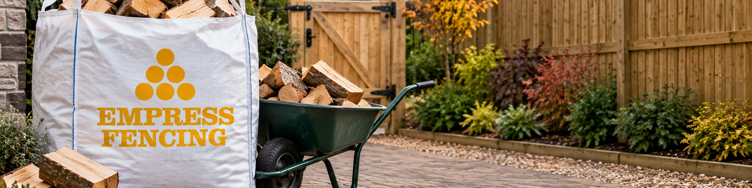 builders-bag-of-logs-weight | Empress Fencing Clitheroe Lancashire Builders Bag of Logs Weight and Whether Your Access Will Take It