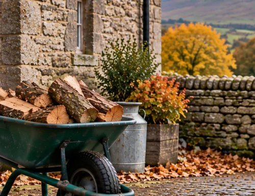 Firewood for a Farmhouse With No Mains Gas