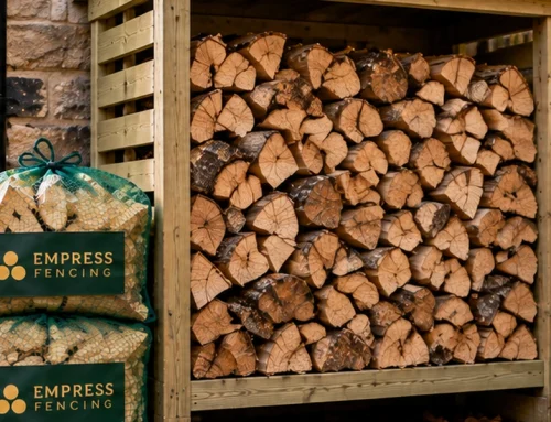 Logs for a Terraced House With No Garden and a Narrow Ginnel