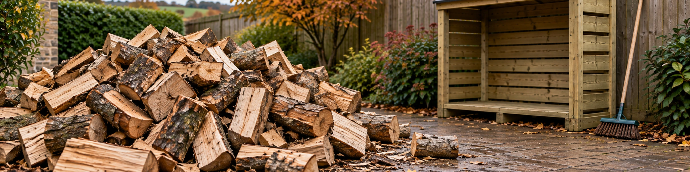 loose-tipped-logs | Empress Fencing Clitheroe Lancashire Loose Tipped Logs and What the Delivery Actually Looks Like
