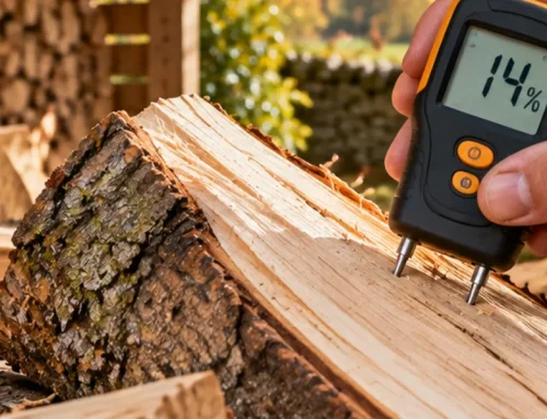 Using a Firewood Moisture Meter and Reading It Properly